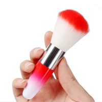 Amazon Hot Sell Soft Nail Polish Art Dust Remover Powder Gel Brush Cleaner For Acrylic & UV Nail Gel